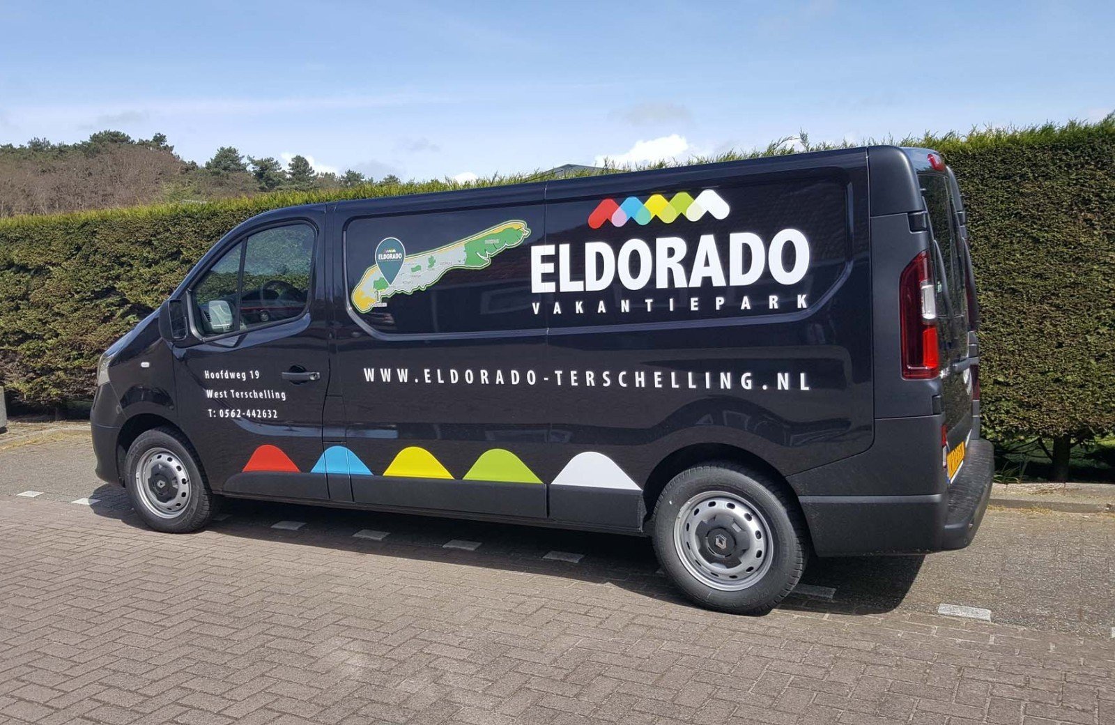 Bagagevervoer naar het vakantiepark