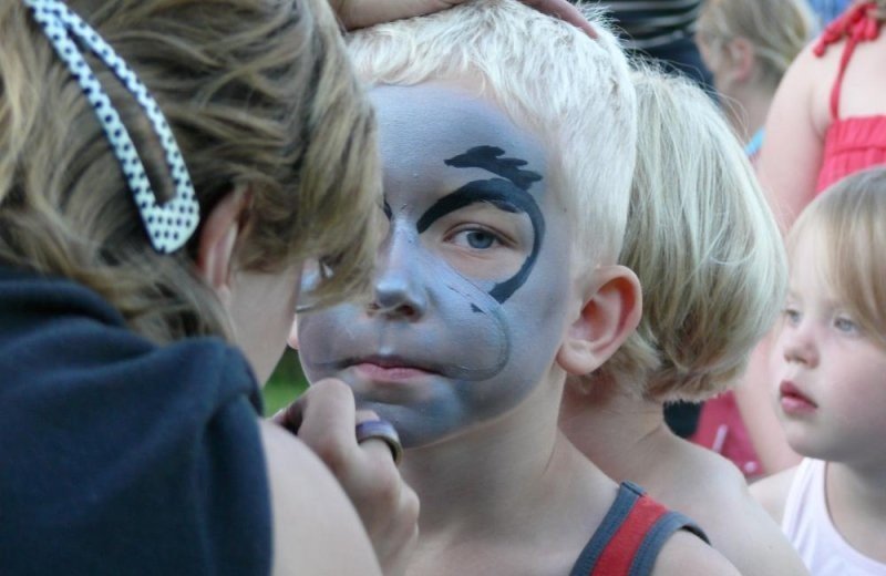 Zomeractiviteiten camping eldorado terschelling schminken